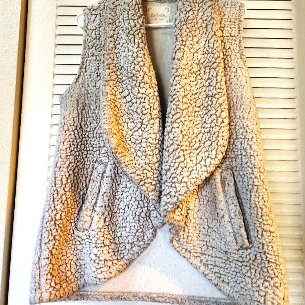 Women's Small Alter'd State Teddy Bear Vest